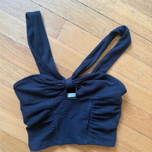 Elegant Black Women's Top